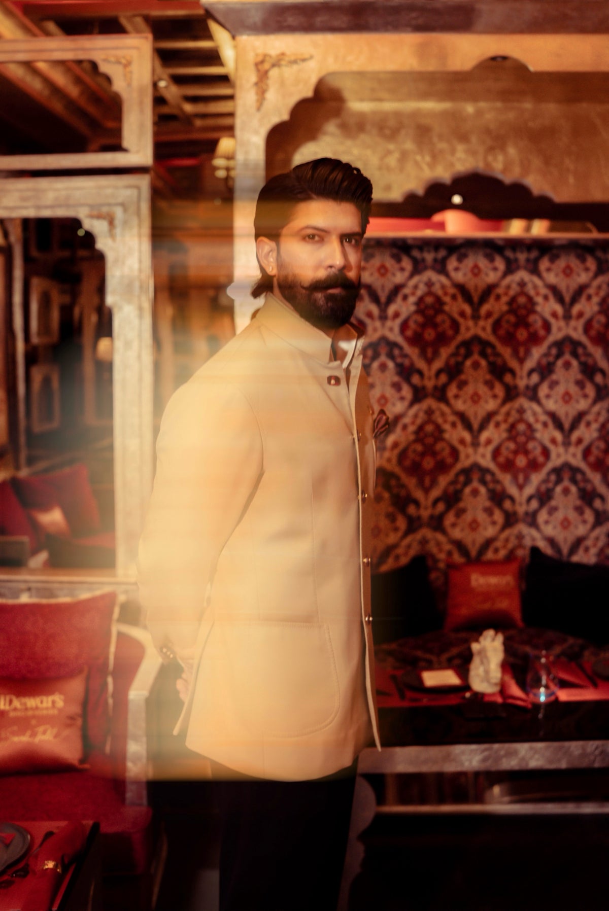 The Sandstone bandhgala suit