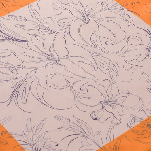 Autumn Bloom - Pocket Square By TMMFR