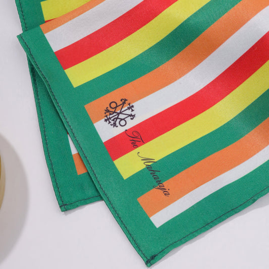 Shahi Stripe - Pocket Square By TMMFR