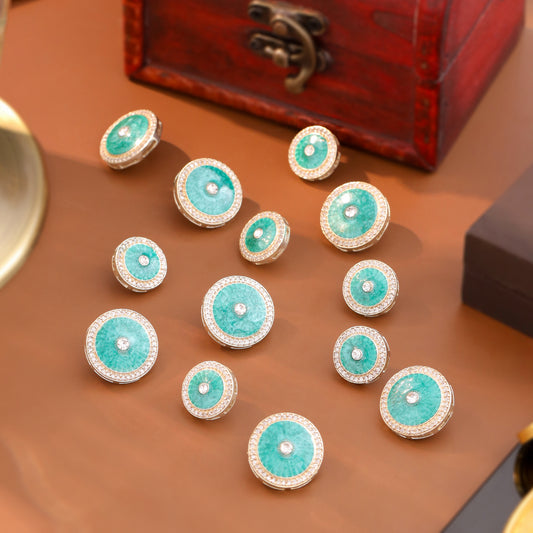 Regal Mint - Buttons By TMMFR