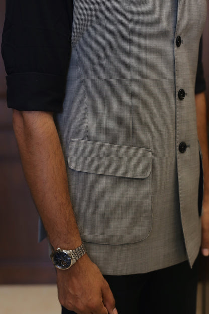 The Sovereign Check Half Jacket