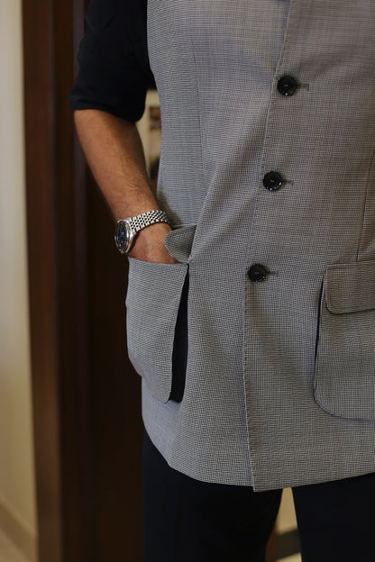 The Sovereign Check Half Jacket