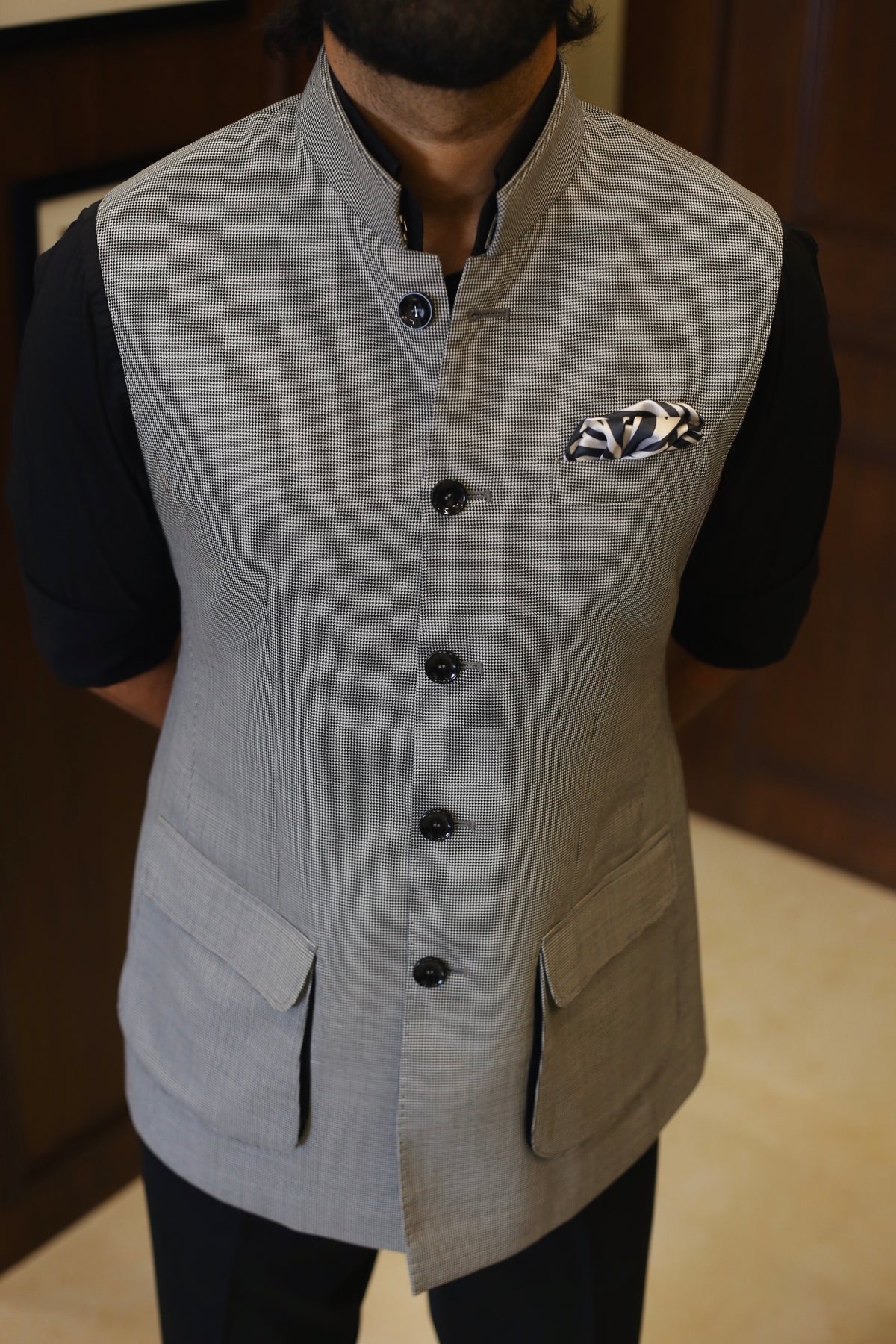 The Sovereign Check Half Jacket