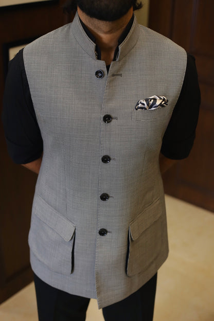 The Sovereign Check Half Jacket
