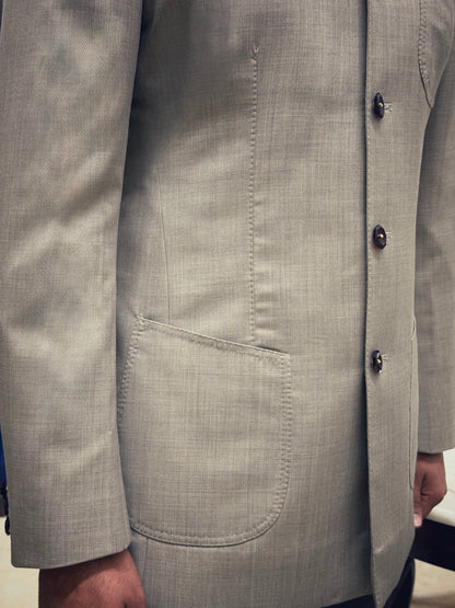 Hand stitched bandhgala suit