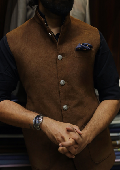 Corduroy Half Jacket