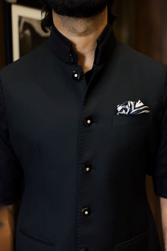 Black Half Jacket