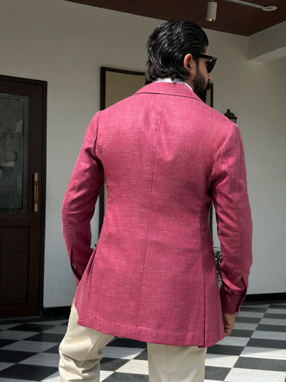 Dusty Wine Safari Jacket