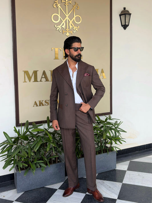 The Espresso Double-Breasted Suit