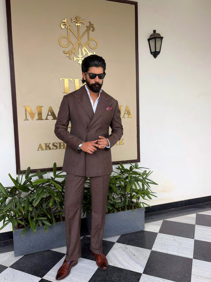 The Espresso Double-Breasted Suit
