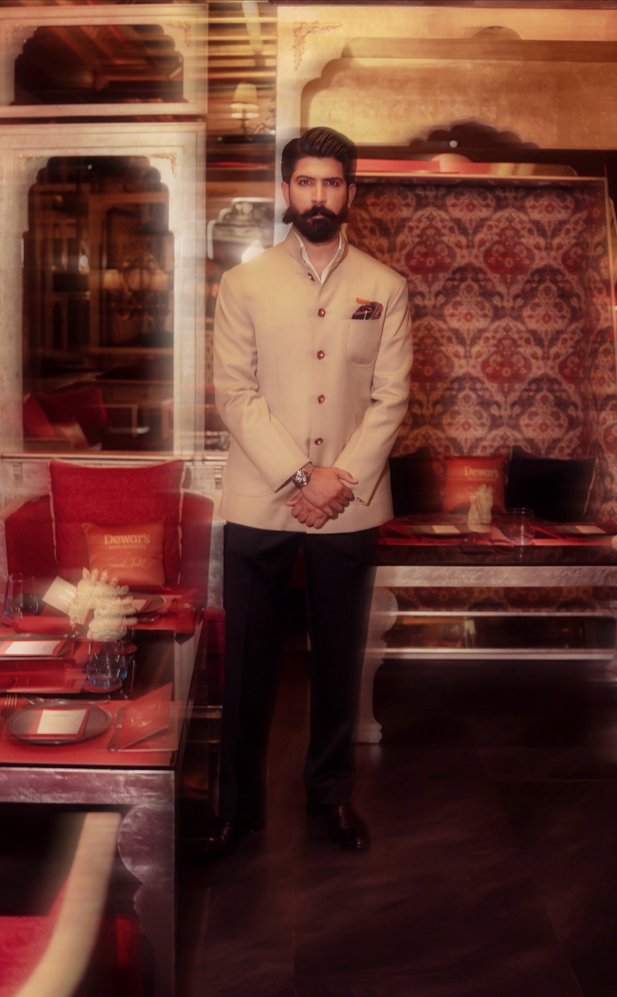 The Sandstone bandhgala suit
