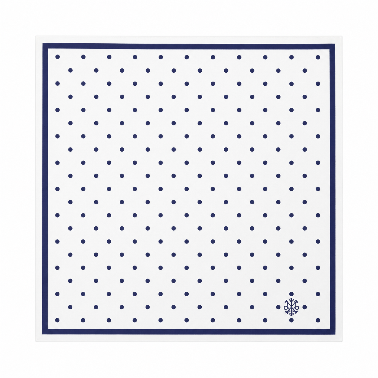 Maharaja Classic Polka Silk Pocket Square