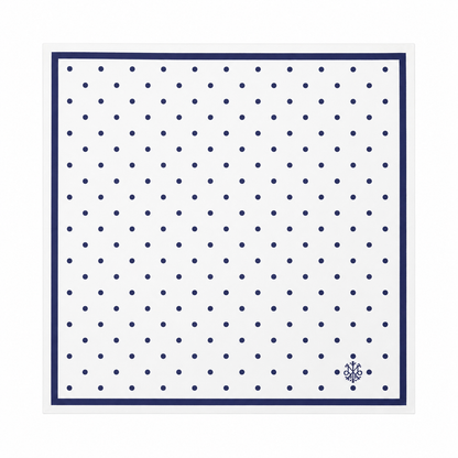 Maharaja Classic Polka Silk Pocket Square