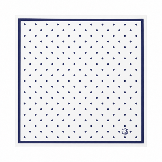 Maharaja Classic Polka Silk Pocket Square