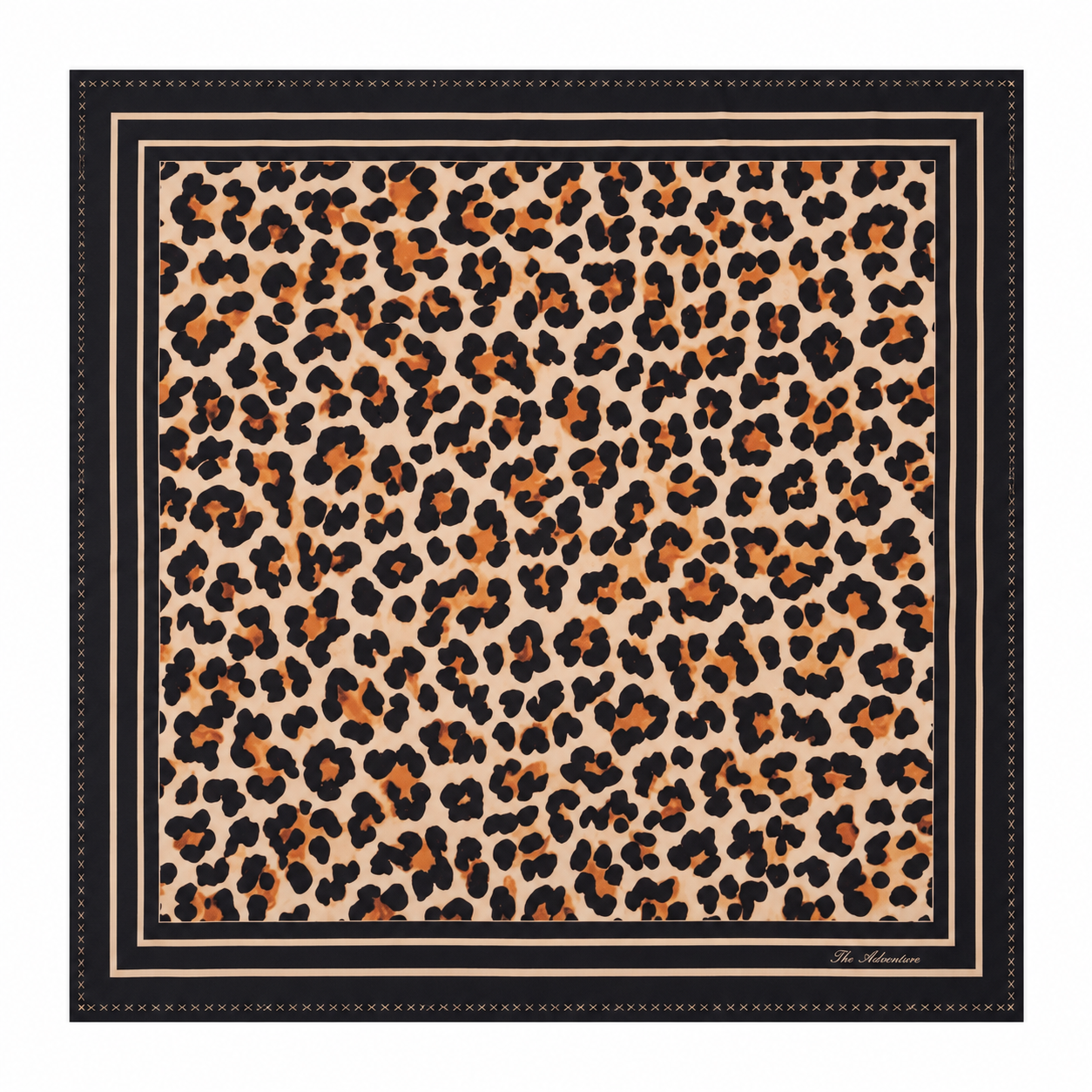 Maharaja Leopard Skin Silk Pocket Square