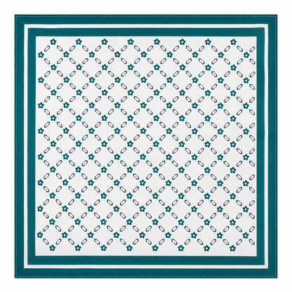 Maharaja Imperial Symmetry Silk Pocket Square