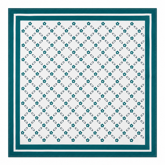 Maharaja Imperial Symmetry Silk Pocket Square