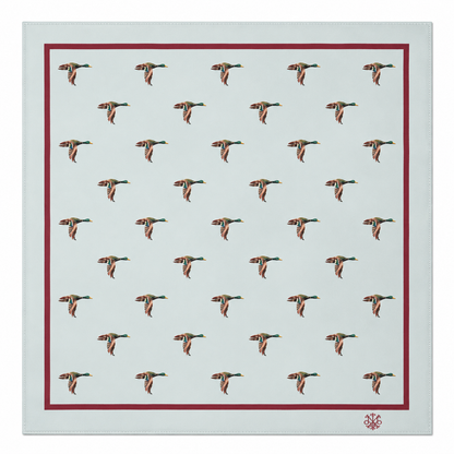 Maharaja Flying Mallard Silk Pocket Square
