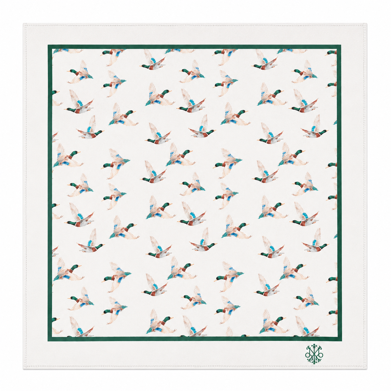 Maharaja Mallard Silk Pocket Square