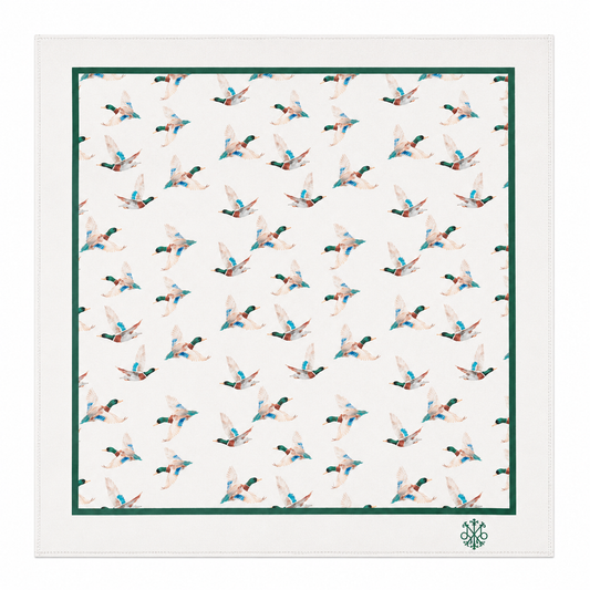 Maharaja Mallard Silk Pocket Square