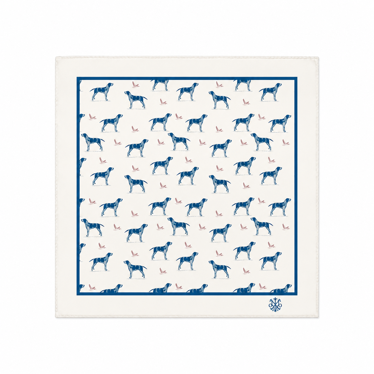 Maharaja Sporting Estate Silk Pocket Square