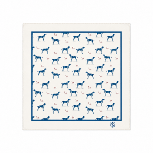 Maharaja Sporting Estate Silk Pocket Square