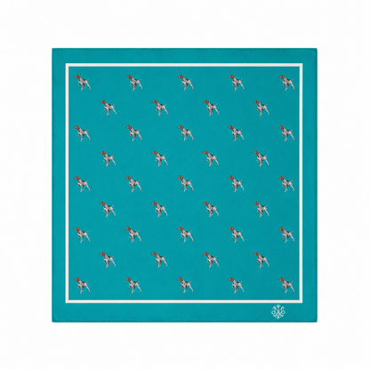 Maharaja Pointer Silk Pocket Square
