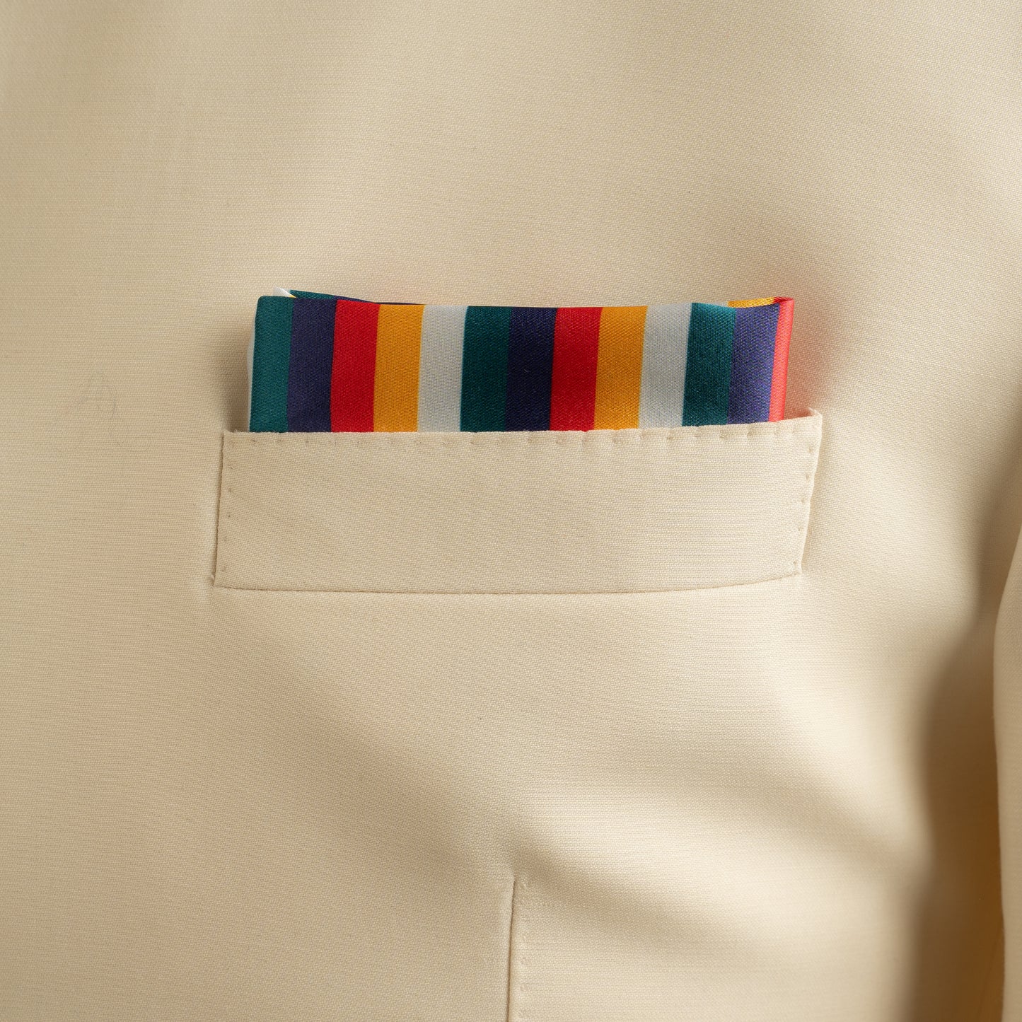 JAIPUR Panchranga Standard Silk Pocket Square