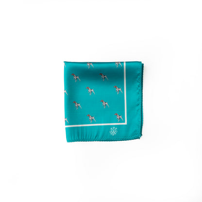 Maharaja Pointer Silk Pocket Square