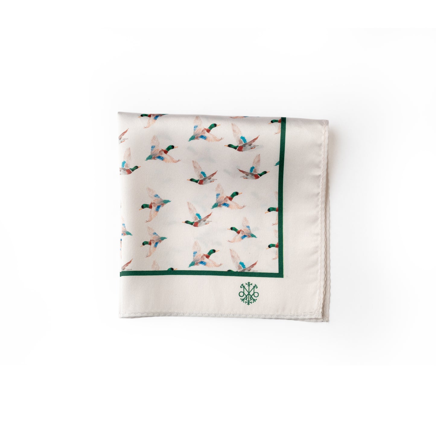 Maharaja Mallard Silk Pocket Square