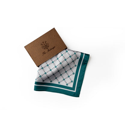 Maharaja Imperial Symmetry Silk Pocket Square