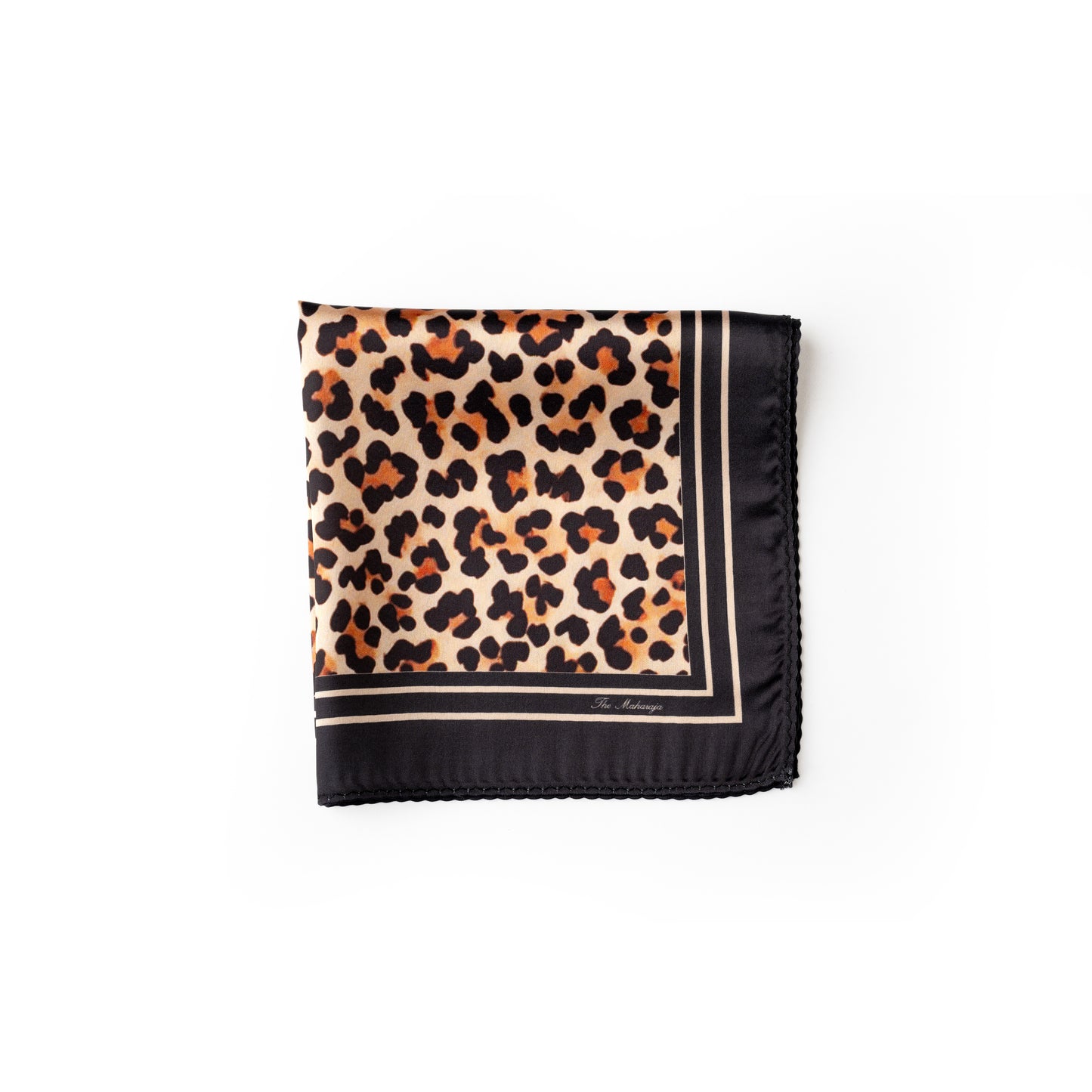 Maharaja Leopard Skin Silk Pocket Square