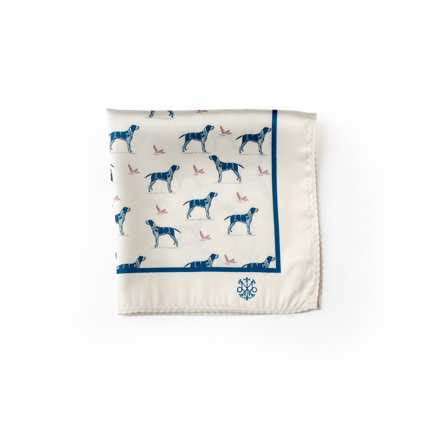 Maharaja Sporting Estate Silk Pocket Square