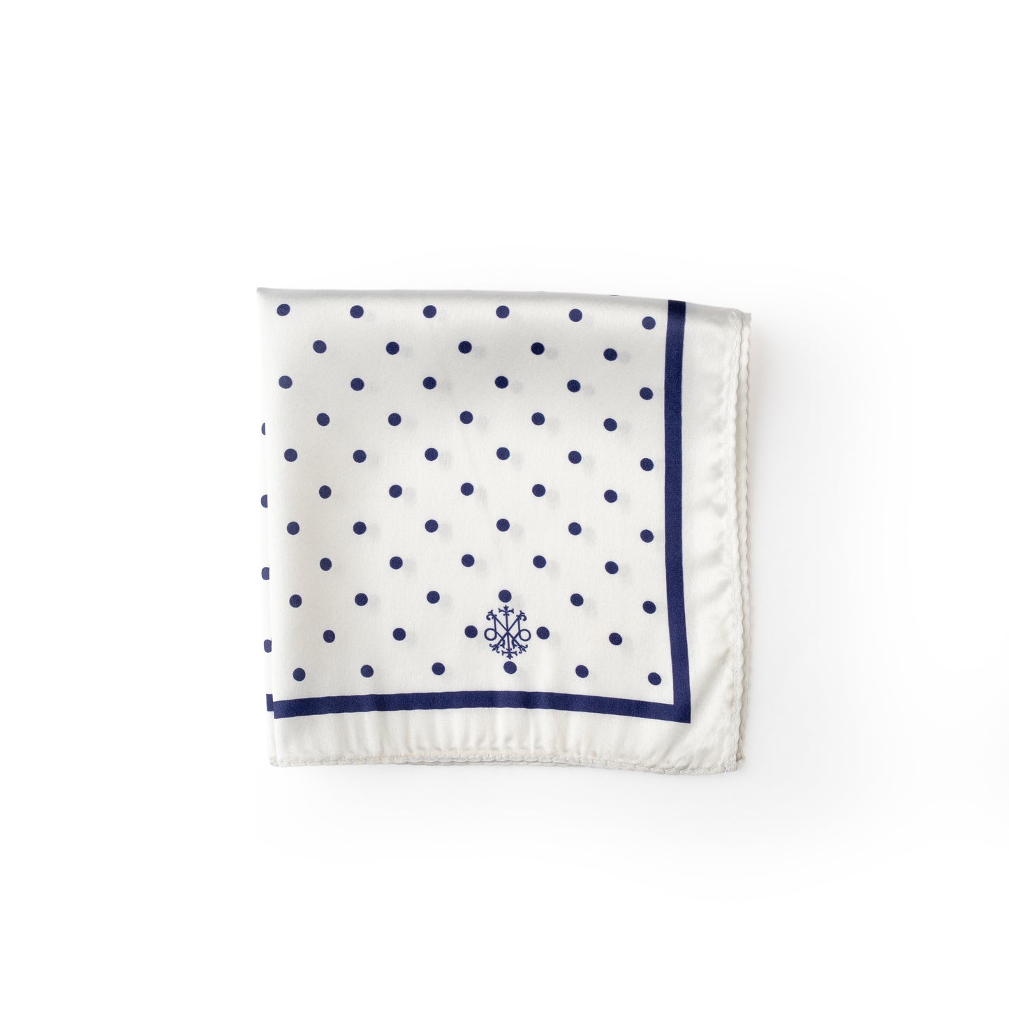 Maharaja Classic Polka Silk Pocket Square