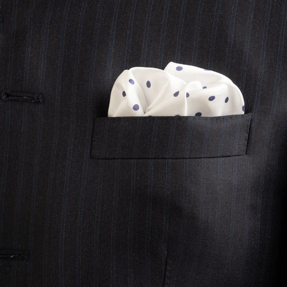 Maharaja Classic Polka Silk Pocket Square