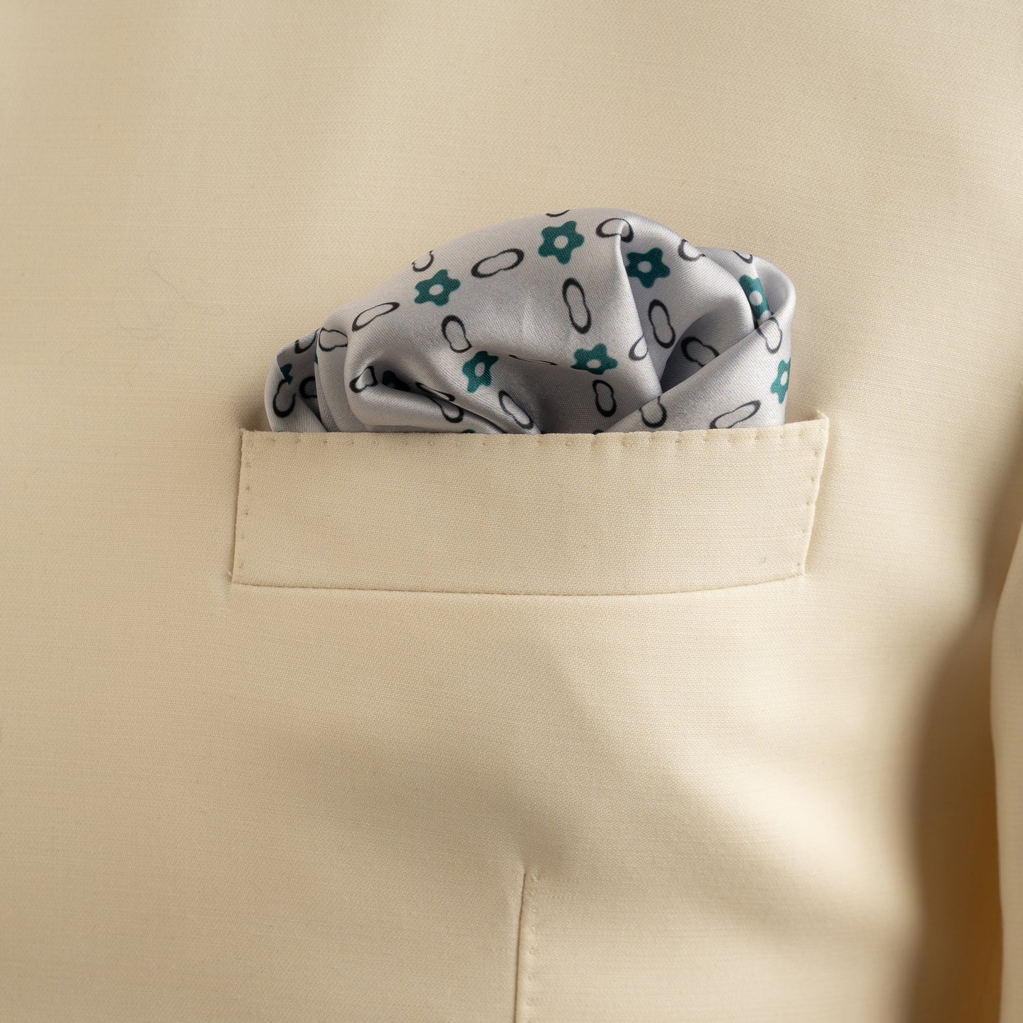 Maharaja Imperial Symmetry Silk Pocket Square