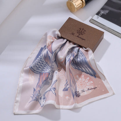 Celestial Blush - Pocket Square By TMMFR