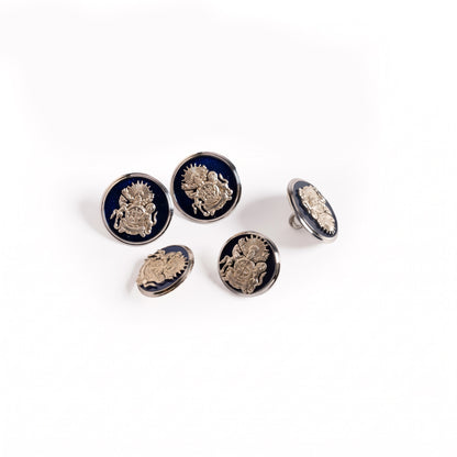 The Jaipur Royal Crest Button