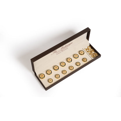 The Mehrab Meenakari Button