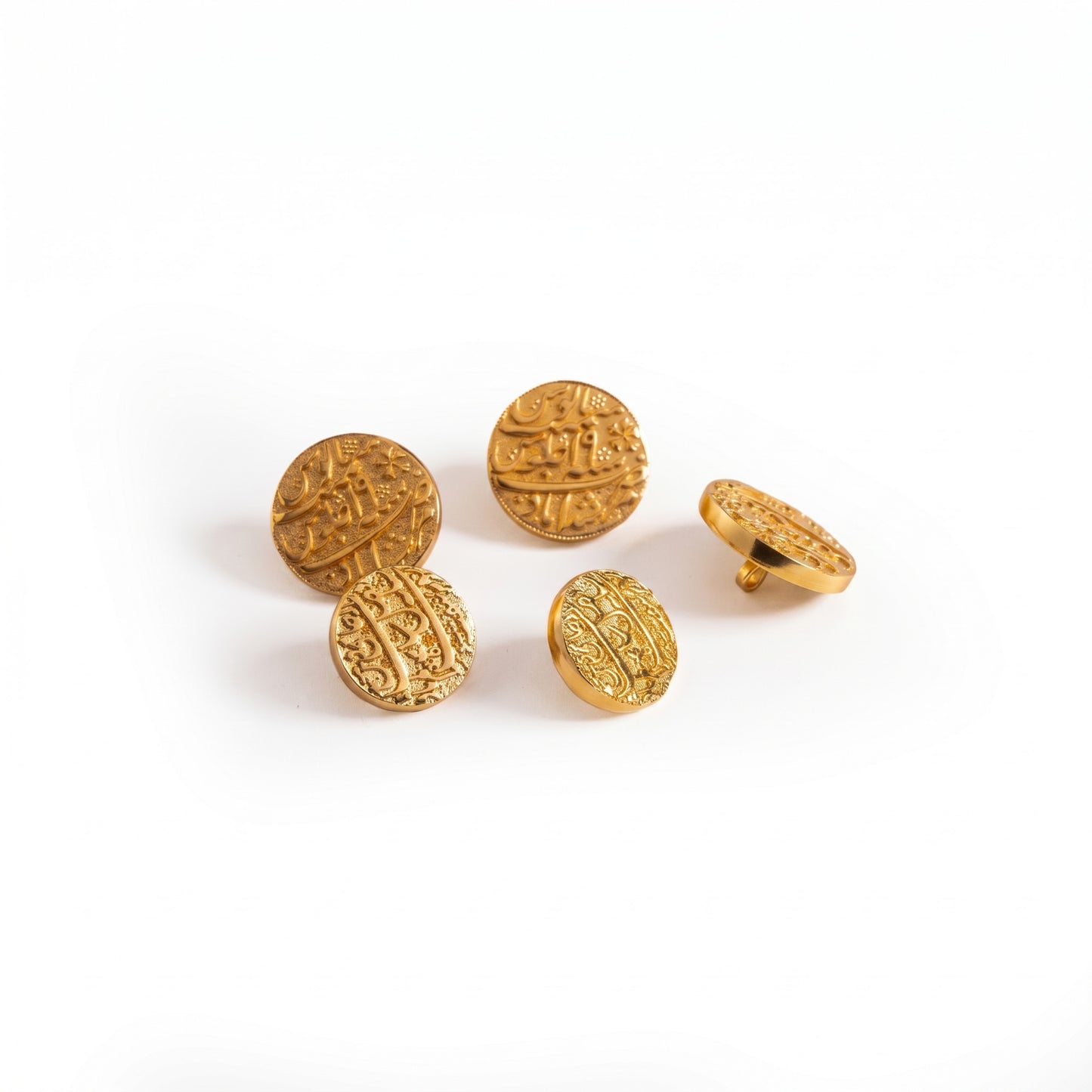 The Mughal Ginni Ruby Button