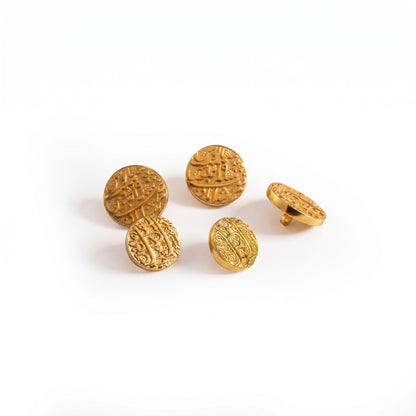 The Mughal Ginni Ruby Button