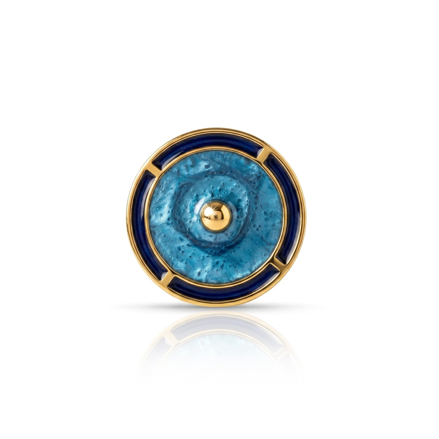 The Neel Nazar Medallion Button