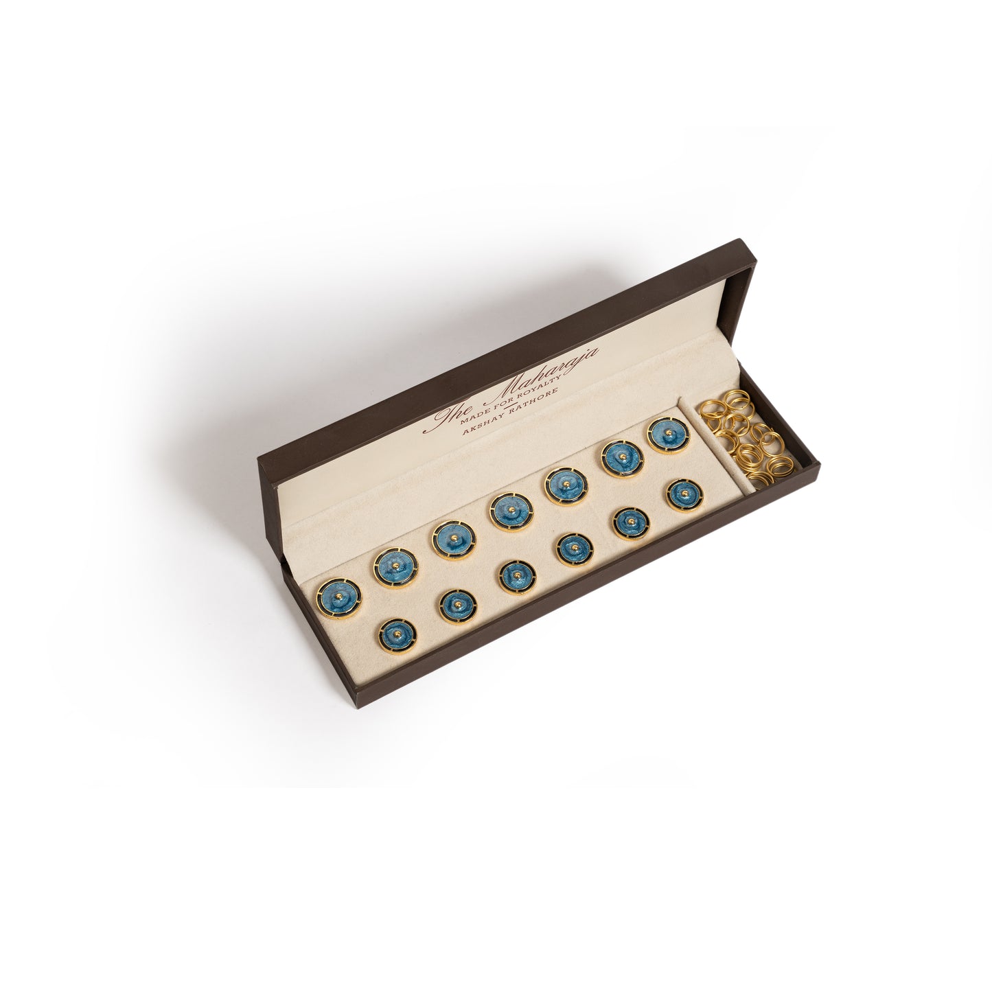 The Neel Nazar Medallion Button